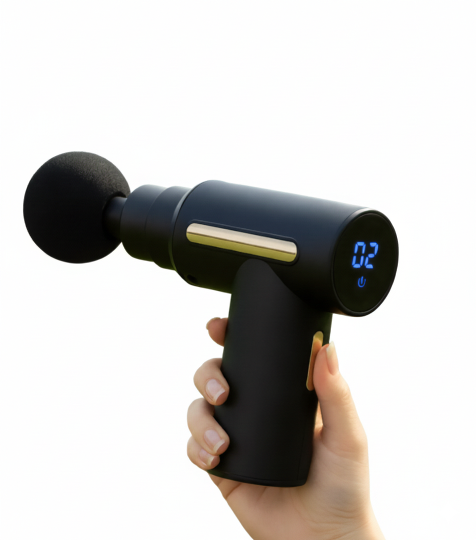 Pistola de Masaje Muscular Portátil